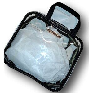 AIMEE Kestenberg Cosmetic/Travel/Makeup Bag see through, Clear.